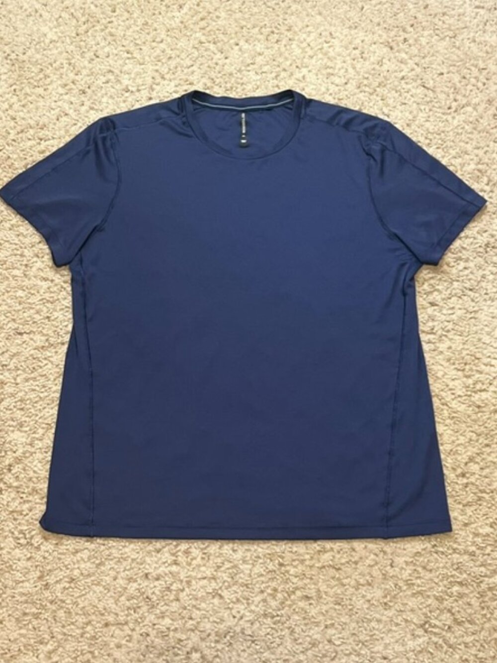 Ten Thousand Men Navy Blue Performance The Lightweight Shirt Workout Size XL EUC